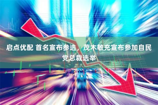 启点优配 首名宣布参选，茂木敏充宣布参加自民党总裁选举